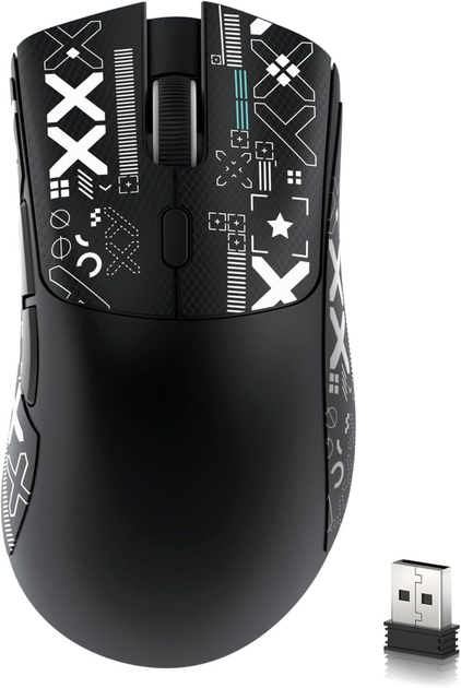 Миша бездротова ігрова ATTACK SHARK R1 Чорний