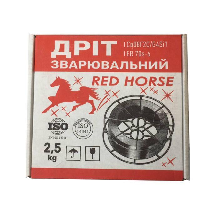 Зварювальний дріт Red Horse ER70S-6 1 мм 2,5 кг (728)