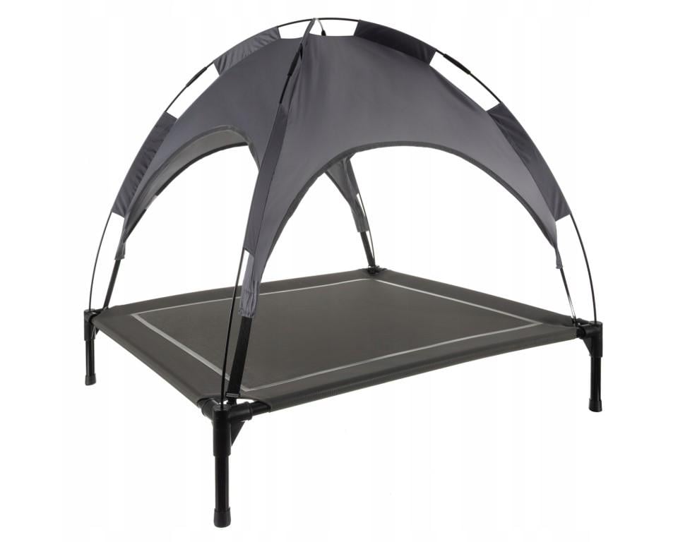 Лежак для собак с ковриком и водонепроницаемой крышей XXL