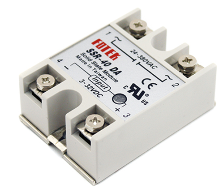 Реле твердотельное однофазное Fotek SSR-40DA 40А DC-AC (284763)