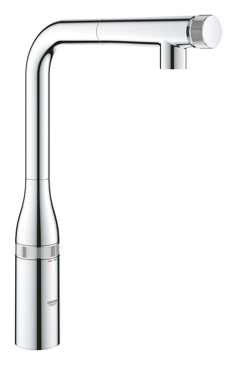 Змішувач для кухні Grohe Essence SmartControl з висувним виливом (31615000) Змішувач для кухні Grohe Essence SmartControl з висувним виливом (31615000)