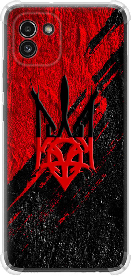 Чехол на Samsung Galaxy A03 A035F Герб v4 (5293sp-2499-42517)