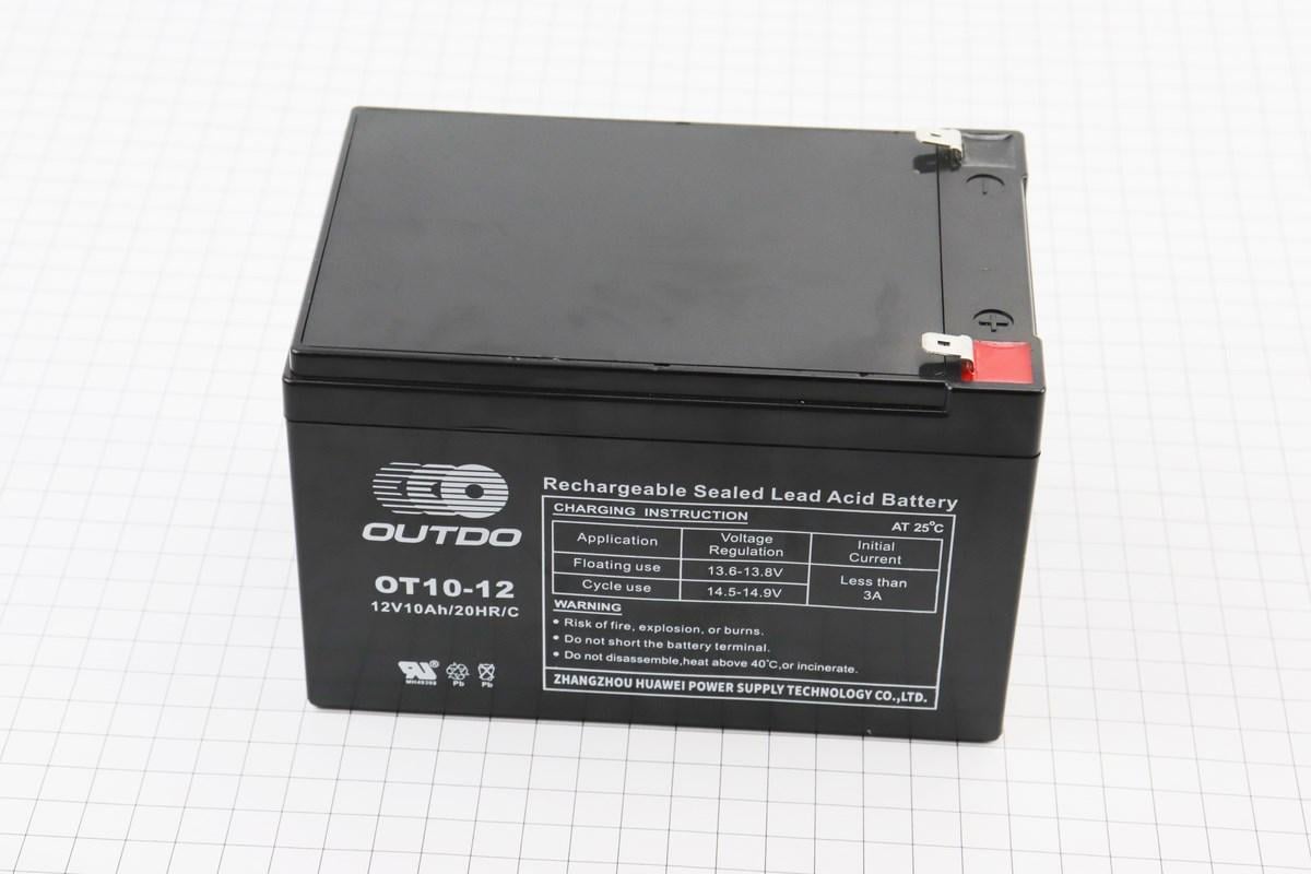 Акумулятор для ДБЖ кислотний Outdo 12V 10 Ah OT10-12C