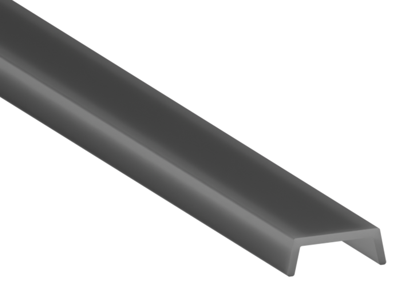 Профиль алюминиевый LEDUA АЛ-139 с рассеивателем для LED накладной ленты 2 м Черный (27195369) - фото 3 Профиль алюминиевый LEDUA АЛ-139 с рассеивателем для LED накладной ленты 2 м Черный (27195369) - фото 3