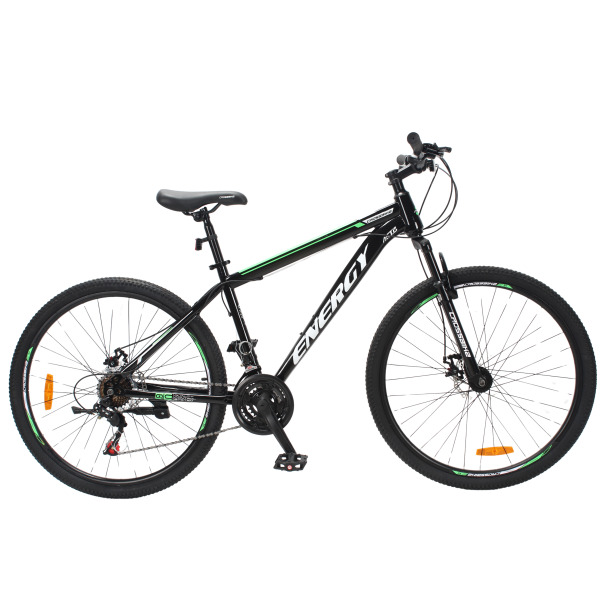 Велосипед CrossBike 27,5" Energy 2025 Рама 17" Black-Green (b139b0c8)