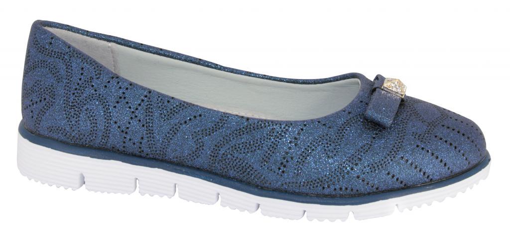 Туфли для девочек 519 р. 31 Синий