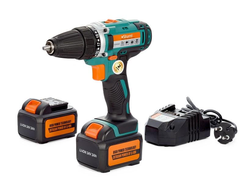 Дрель-шуруповерт аккумуляторная Sturm CD3224LB - фото 2