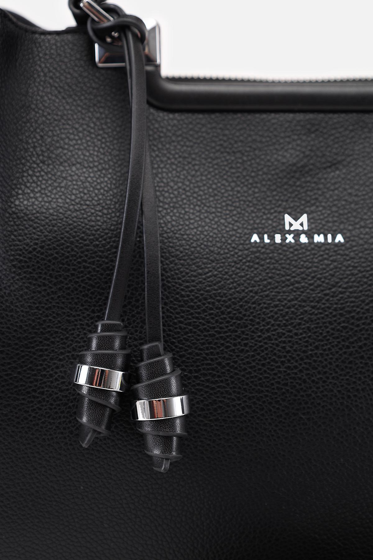 Сумка женская Черный (ЦБ-00284609) - фото 3