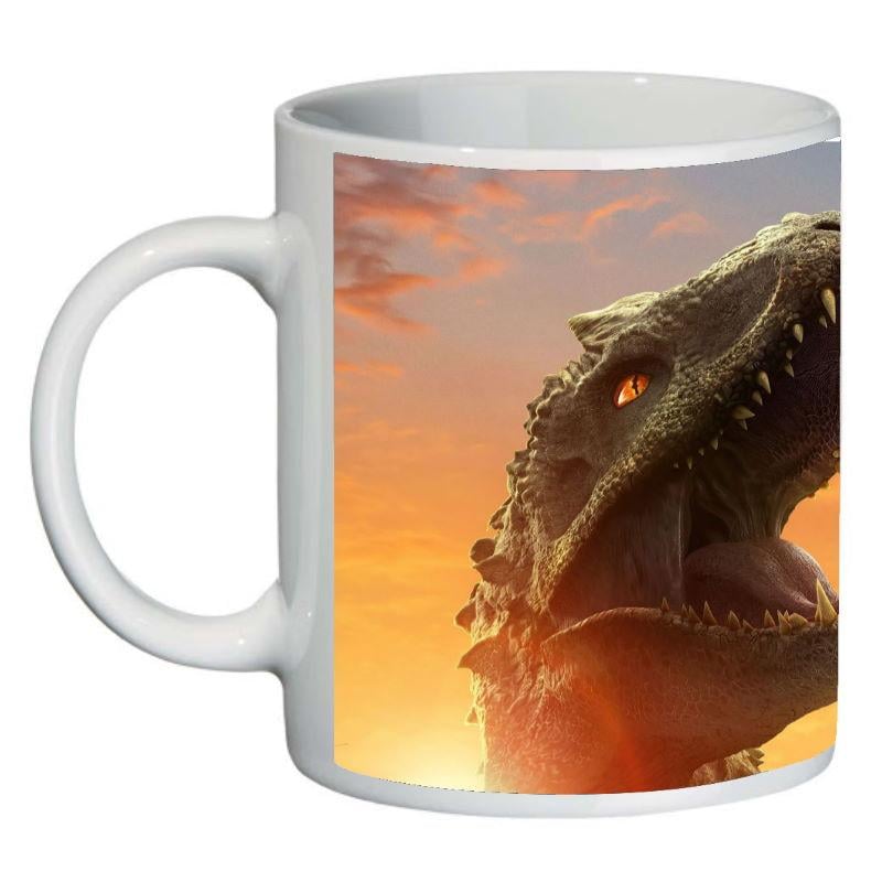 Кружка с принтом SuperCup Парк Юрского периода (SC-JW-0023)