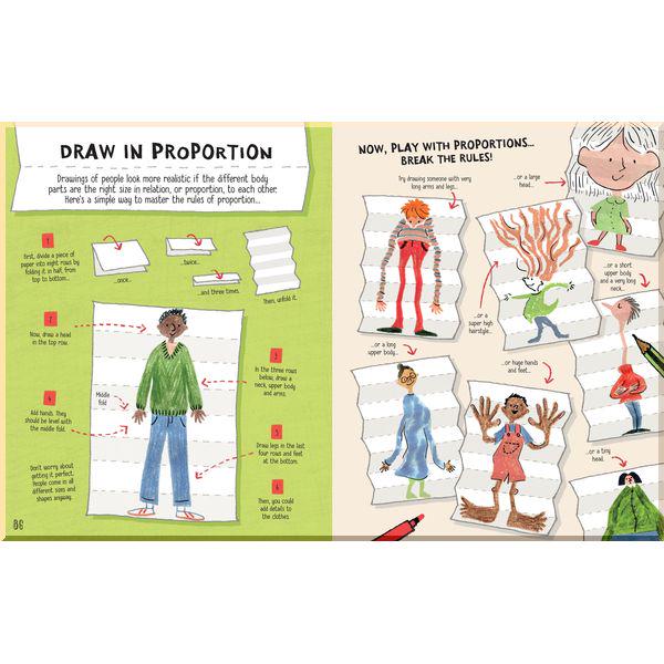 Книга Usborne "Never Get Bored Draw and Paint" Lara Bryan/James Maclaine/Sarah Hull (ISBN:9781474968904) - фото 2