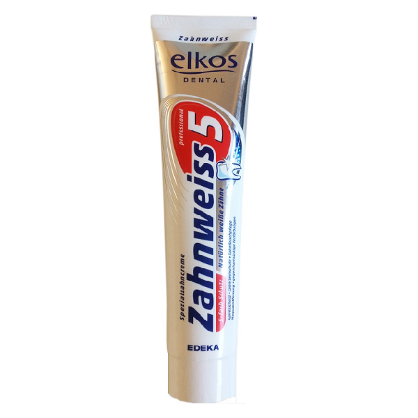 Зубна паста Elkos Zahnweiss 5 125 мл
