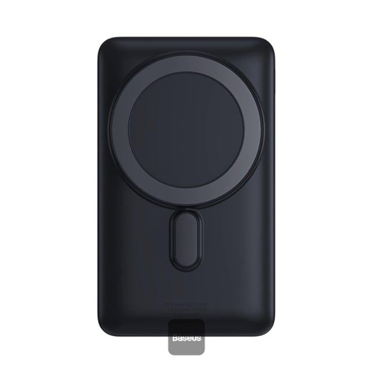 Повербанк Baseus Magnetic Bracket Wireless Fast Charge Power Bank 10000 mAh 20W Overseas Edition Blue (PPCX000203)