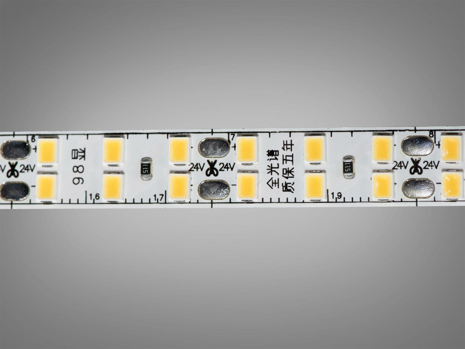 Светодиодная лента 24 В 240 диодов на метр 10 мм Нейтральный Белый (P24-2835-240-NW-20-10) - фото 3