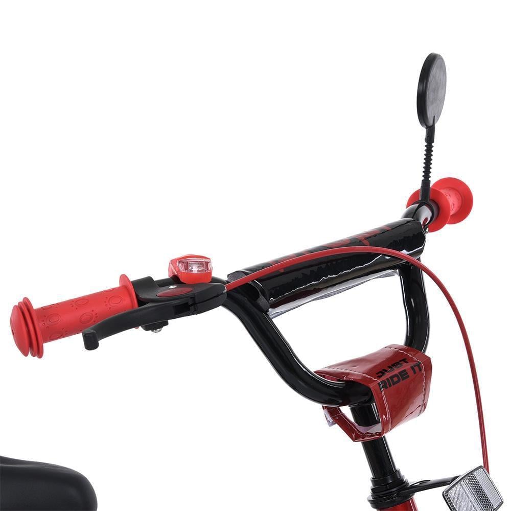 Дитячий велосипед PROF1 Prime 18" з багажником Червоний - фото 3 Дитячий велосипед PROF1 Prime 18" з багажником Червоний - фото 3