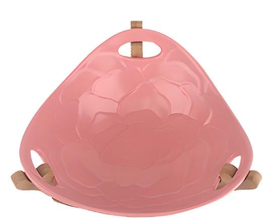 Фруктовница Stenson MC3655-10 26х26х11 см Pink (c079174f)