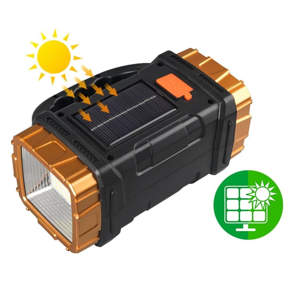 Фонарь ручной с солнечной панелью и функцией powerbank (29433615) - фото 3 Фонарь ручной с солнечной панелью и функцией powerbank (29433615) - фото 3