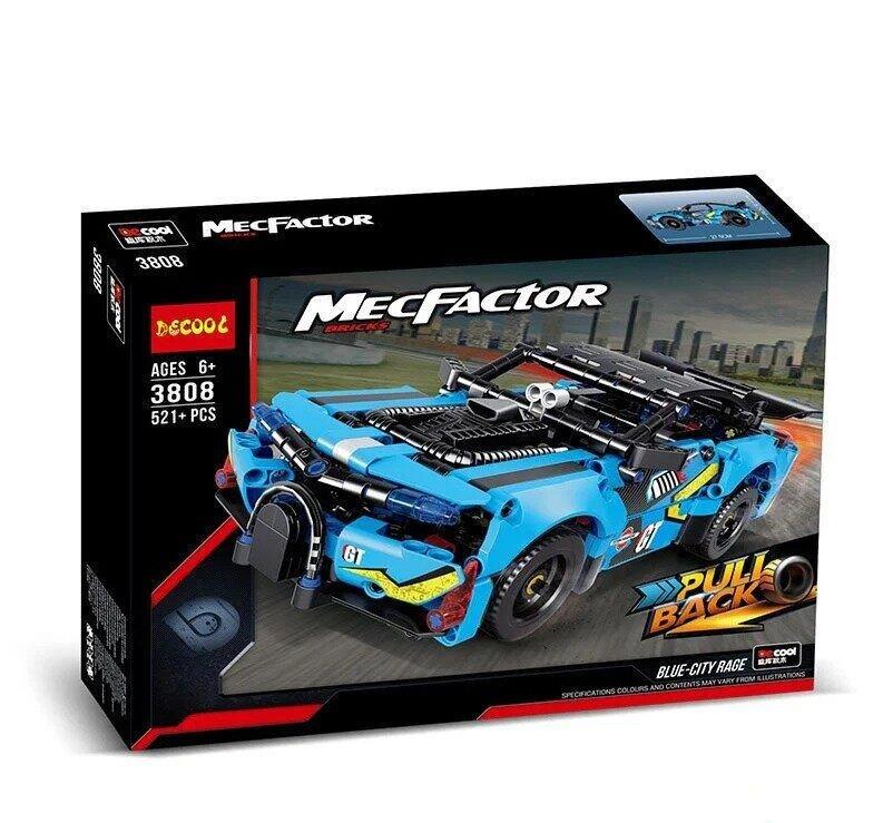 Конструктор гоночная машина Decool 521 деталь (3808)