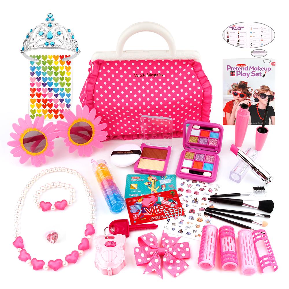 Детский игровой набор для девочек Салон красоты. Моя первая косметичка 27 пр.