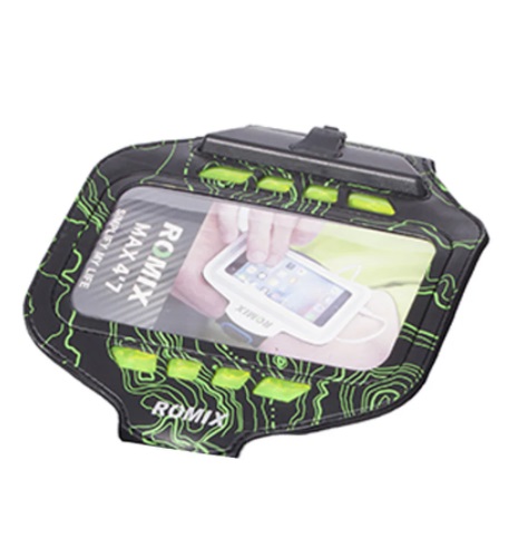 Чехол с сенсорным экраном Romix RH19-5.5 светодиодный наручный Зеленый