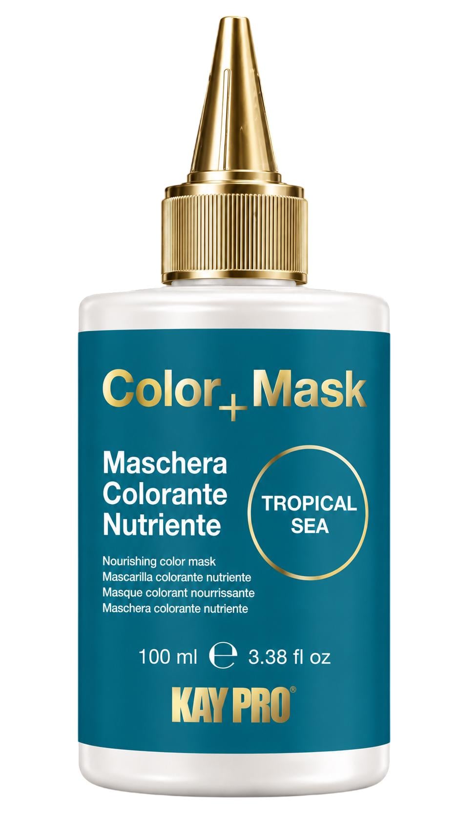 Питательная оттеночная маска KayPro COLOR+MASK Тропическое море 100 мл