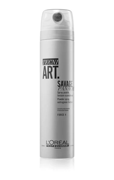 Спрей пудровий для фіксації та надання форми L'OREAL Professionnel Tecni.Art Savage Panache 250 мл (ID0060502)