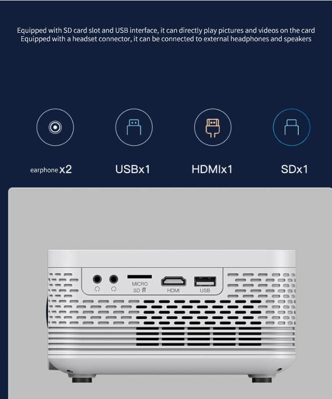 ᐉ Проектор мультимедийный RIZOO Z01 HD WiFi Bluetooth с динамиками ...