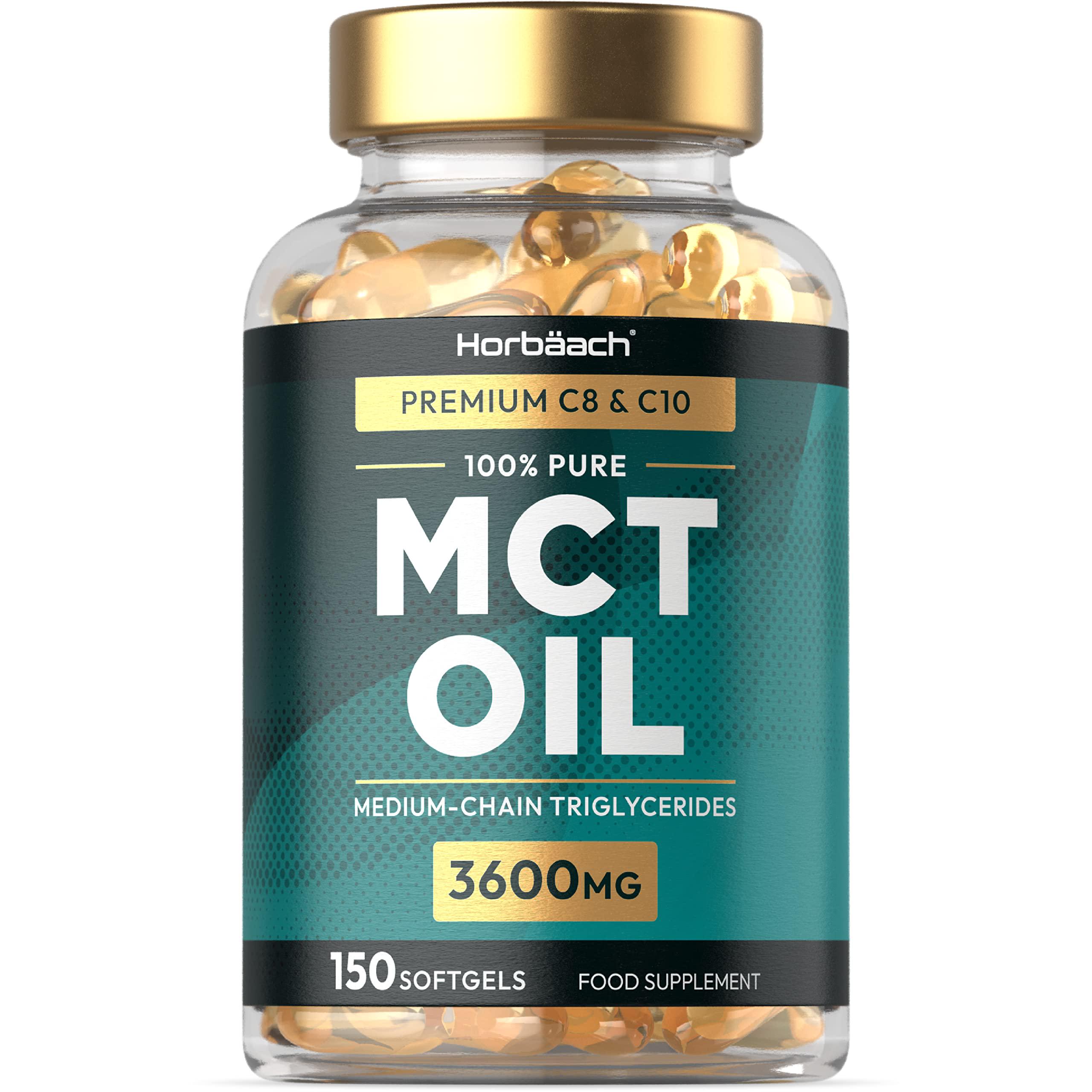 Масло МСТ Horbäach MCT Oil 3600 mg 150 Softgels