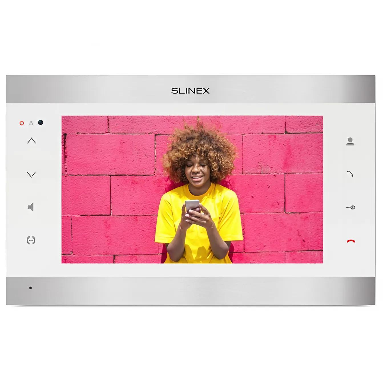 Відеодомофон Slinex SL-10N 10" IPS 16:9 1024x600 Wi-Fi Silver/White (99-00015801) - фото 1 Відеодомофон Slinex SL-10N 10" IPS 16:9 1024x600 Wi-Fi Silver/White (99-00015801) - фото 1