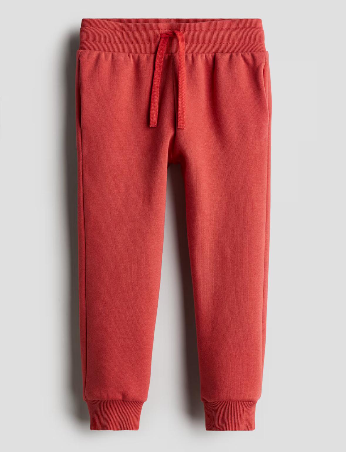 Штаны спортивные детские H&M утепленные 116 см Красный (3894)