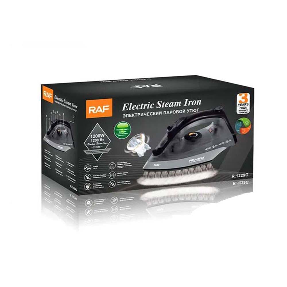 Утюг с отпаривателем RAF-R.1229G 1200 Вт Серый (c940d249) - фото 2 Утюг с отпаривателем RAF-R.1229G 1200 Вт Серый (c940d249) - фото 2