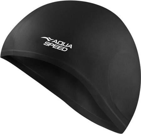 Шапка для плавания Aqua Speed Ear Cap 5873 128-07 Черный (5908217658739)