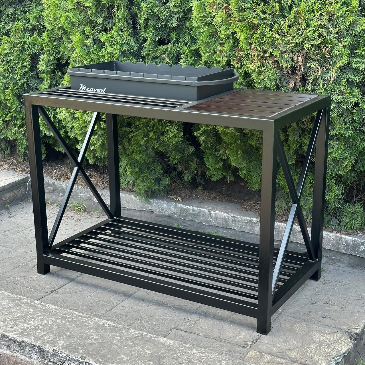 Мангал Mzavod Тор в стилі LOFT на 9 шампурів 4 мм (1868291150)