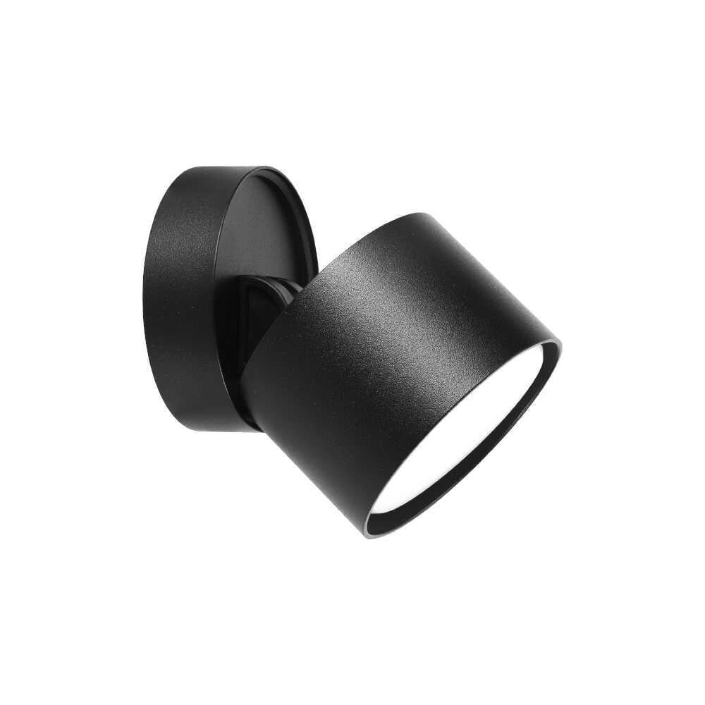 Точечный светильник накладной Violux MARSEILLE GX53 IP20 круг Черный (26064604)