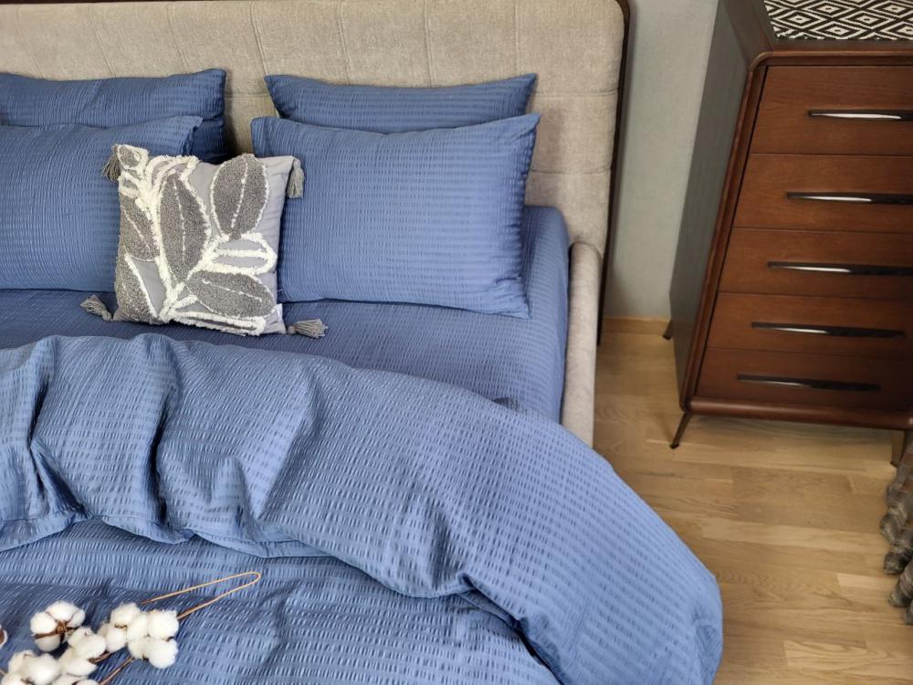 Комплект постільної білизни Satin GOFRE, S3035 полуторный (2422409619)