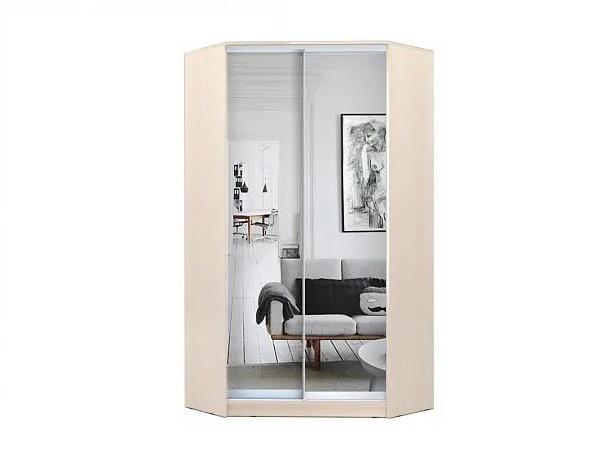 Шкаф-купе угловой Luхe Зеркало/Зеркало 1200х2200х450 мм Дуб молочный (63786) Шкаф-купе угловой Luхe Зеркало/Зеркало 1200х2200х450 мм Дуб молочный (63786)