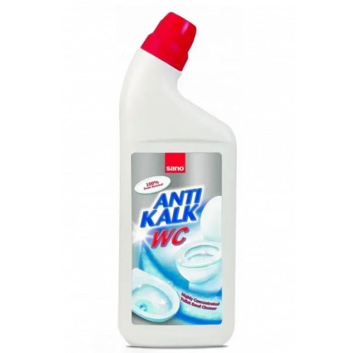 Гель для удаления известкового налета для унитаза Sano ANTI KALK WC 750 мл (287621)