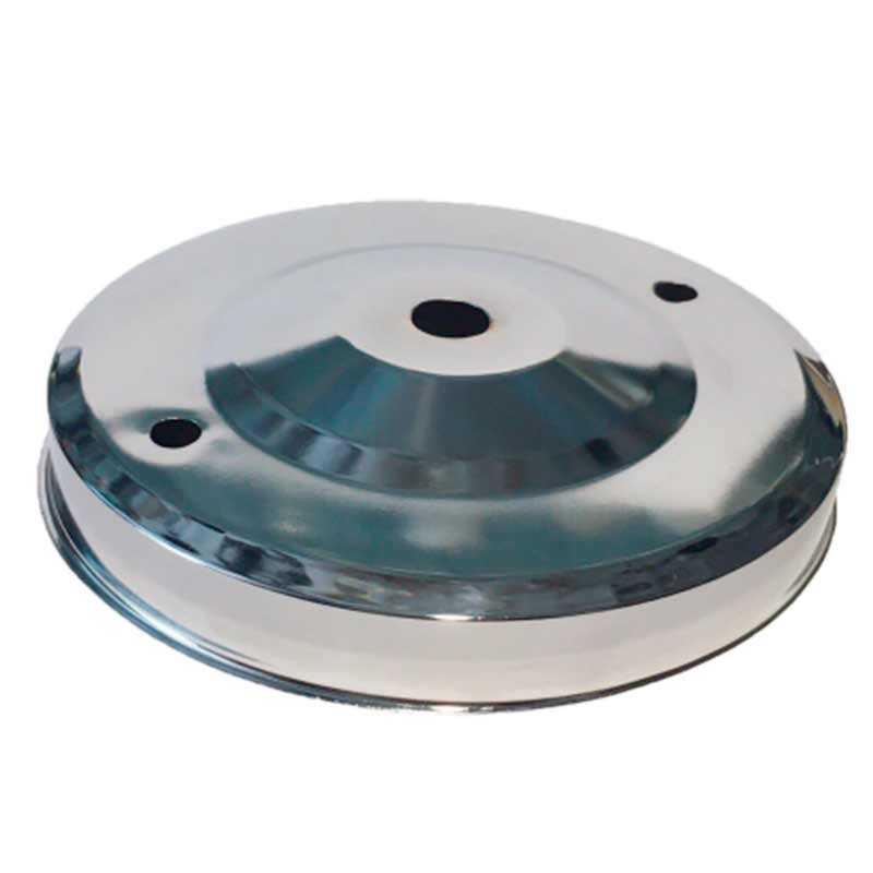 Розетка потолочная d 108х22 мм Хром (6535)