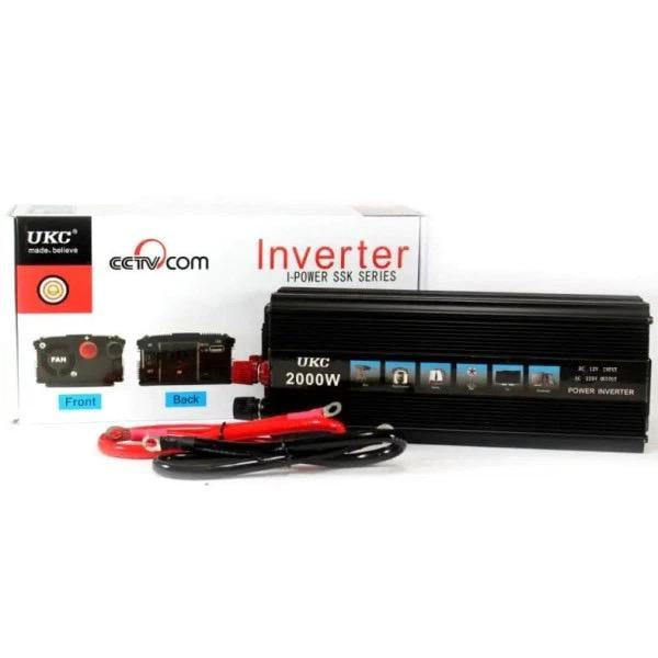 Инвертор AC/DC 2000W 12V 220V SSK с защитой от перегрузки (sp2001777) Инвертор AC/DC 2000W 12V 220V SSK с защитой от перегрузки (sp2001777)