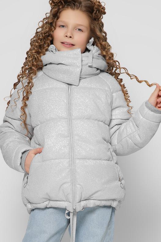 Зимняя куртка X-Woyz DT-8314-20 р. 34 Серебро Зимняя куртка X-Woyz DT-8314-20 р. 34 Серебро
