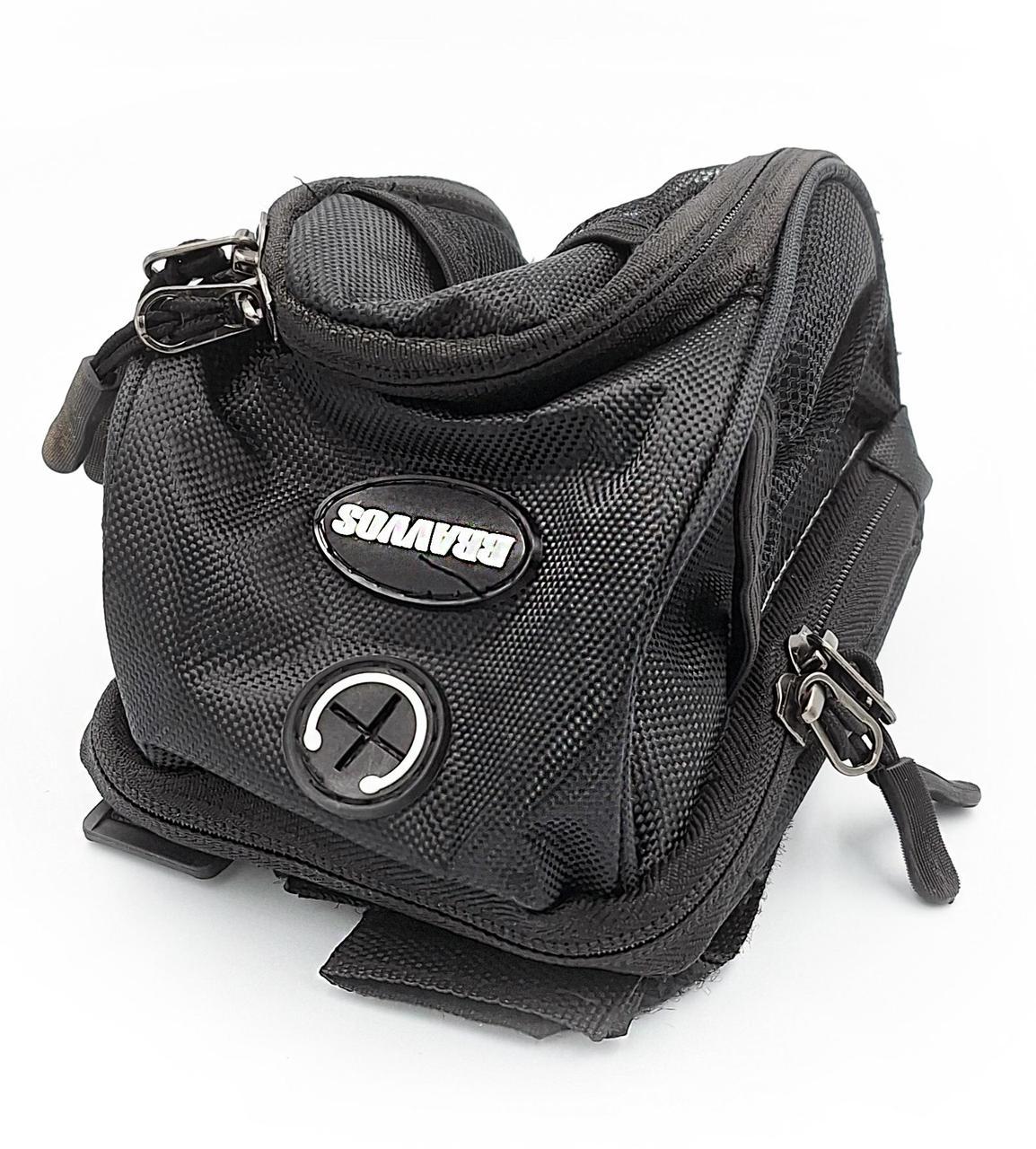 Велосумка на руль Bravvos QJ-042 17x10x9,5 см Черный (G0000085)