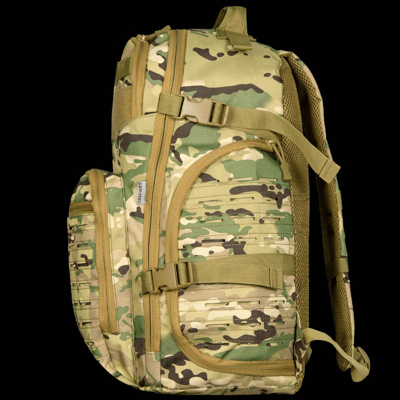 Рюкзак военный CamoTec Brisk LC с системой Molle 30 л Multicam (00058) - фото 2 Рюкзак военный CamoTec Brisk LC с системой Molle 30 л Multicam (00058) - фото 2