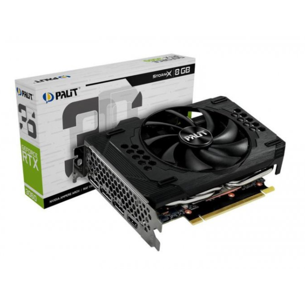 Видеокарта Palit Xpertvision RTX3060 StormX 8 Гб GDDR6 128 bit 3-DP HDMI (9822968) - фото 3