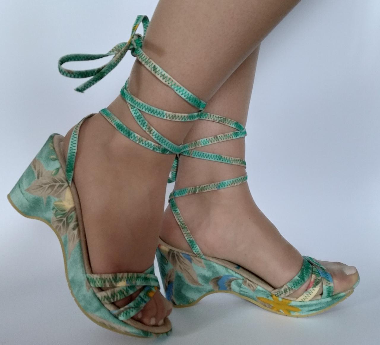 Босоніжки жіночі на танкетці Replay 03 р. 41 26,5 см Зелений (996908062) Босоніжки жіночі на танкетці Replay 03 р. 41 26,5 см Зелений (996908062)