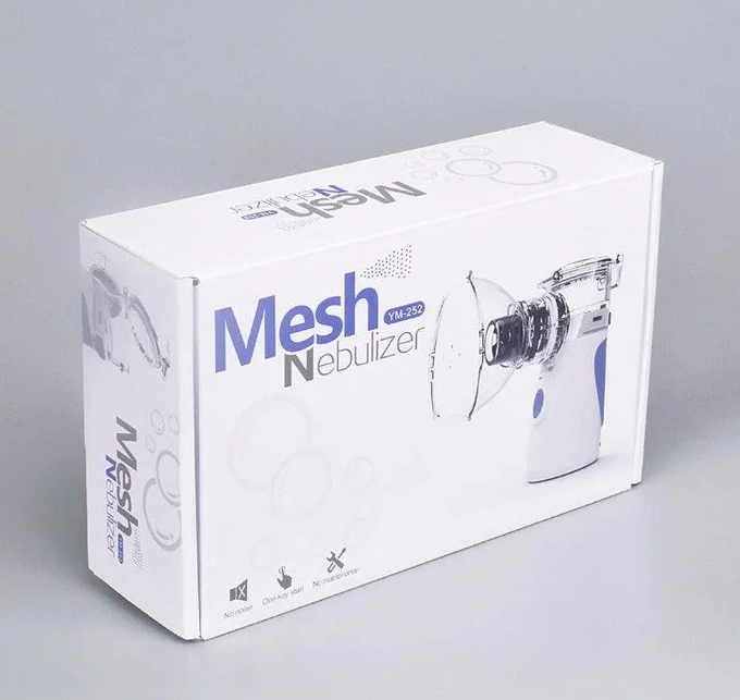 Ингалятор для детей и взрослых Mesh Nebulizer YM-252 100 KHZ ручной ультразвуковой - фото 3