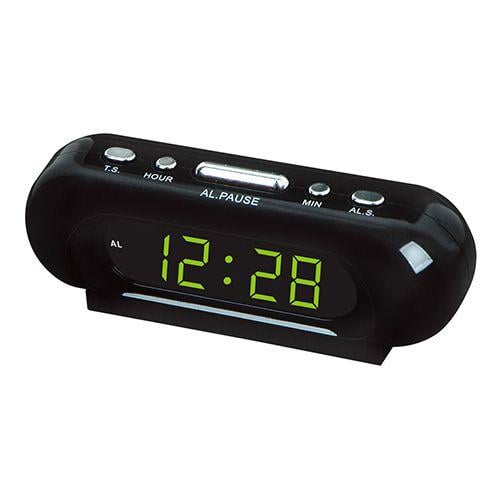 Часы настольные с будильником VST-716-2 Green Light