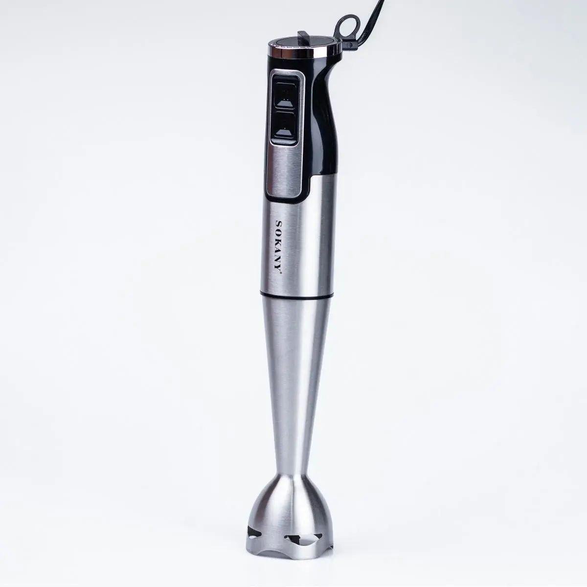 Блендер погружной Sokany SK-1728 800 Вт 220-240 В 50/60 Гц с защитой от перегрева и съемной насадкой