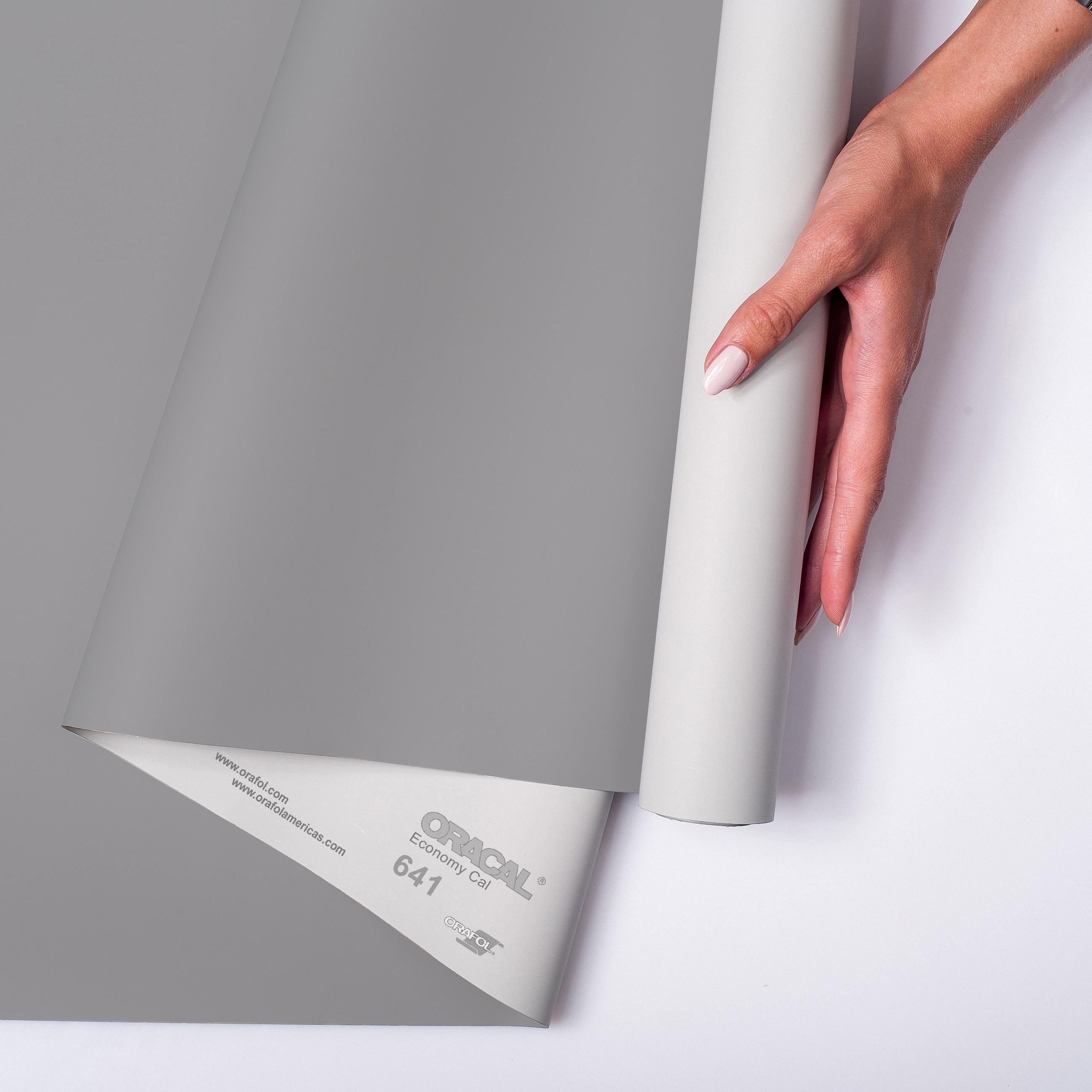 Самоклеющаяся пленка аппликационная ORAFOL 641 1x50 м мат 076 Серый телеком (00-00014337) - фото 1