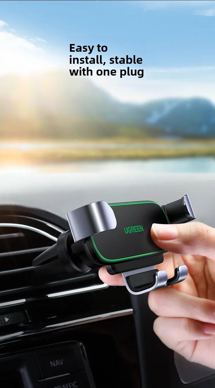 Держатель автомобильный Ugreen 4.7-7" 360° (80872) - фото 14 Держатель автомобильный Ugreen 4.7-7" 360° (80872) - фото 14