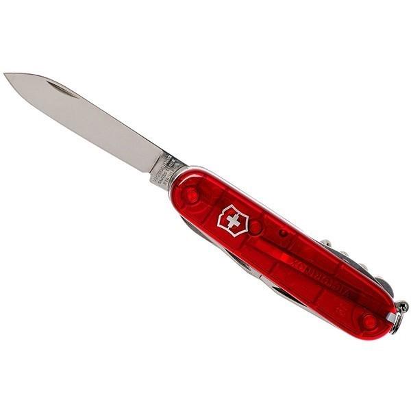 Туристический нож складной Victorinox Transparent Red Blister (1.3703.TB1) - фото 4