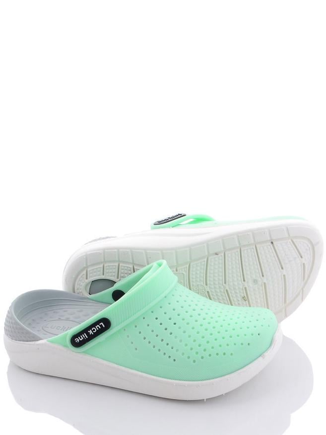 Кроксы luck Line i5017320d р. 33 Салатовый